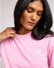 Damska Koszulka T-shirt Lee Relaxed Crew Tee Sugar Lilac 112350207