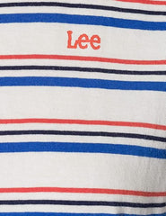 Lee Damska Koszulka Z Krótkim Rękawem Cap Sleeve Tee Summer Blue L41FJXNJ 112108936