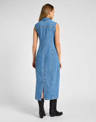 Damska Sukienka Jensowa Lee Long Slim Dress Feeling Fine 112355119 LI68016317