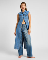 Damska Sukienka Jensowa Lee Long Slim Dress Feeling Fine 112355119 LI68016317