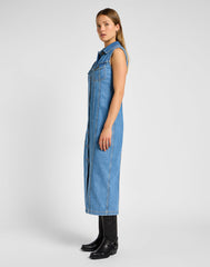 Damska Sukienka Jensowa Lee Long Slim Dress Feeling Fine 112355119 LI68016317