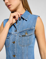 Damska Sukienka Jensowa Lee Long Slim Dress Feeling Fine 112355119 LI68016317