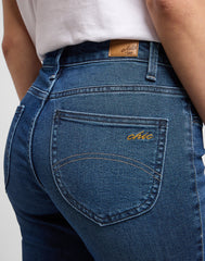 Damskie Spodnie Jeansowe Lee High Rise Skinny Material Girl 112351300 L34G016006