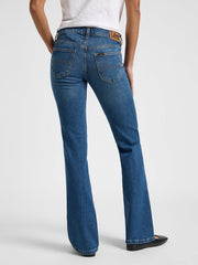 Damskie Spodnie Jeansowe Dzwony Lee Jessica Higher Climb 112367527