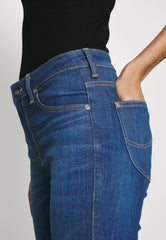 Damskie Spodnie Jeansowe Lee Scarlett High Night Sky L626GUD38 112338320