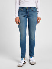 Damskie Spodnie Jeansowe Lee Scarlett Mid Dust 112355242