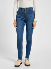 Damskie Spodnie Jeansowe Lee ULC Skinny Blue Format 112357956