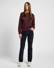 Damskie Spodnie Sztruksowe Lee Marion Straight Unionall Black 112359984 L301016299