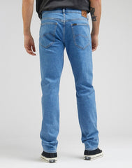 Lee Daren Zip Fly Męskie Spodnie Jeansowe Azure Mid L707OWC16 112331704