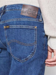 Lee Daren Zip Fly Męskie Spodnie Jeansowe Aged Alva L707DHAO 112331017