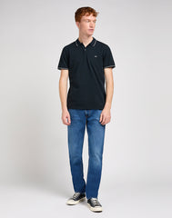 Lee Daren Zip Fly Męskie Spodnie Jeansowe Jeansy Dżinsy Dark Skye 112350159 L707016189