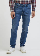 Spodnie Jeansowe Męskie Lee Daren Zip Fly Mid Winter L707UND16