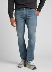 Męskie Spodnie Jeansowe Lee Daren Zip Fly Storm Cloud L707PTFL 112321984