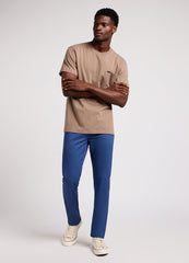 Spodnie Materiałowe Męskie Lee Daren Zip Fly Chino Drama Blue 112349220 L707016069