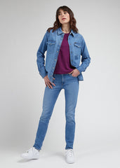 Spodnie Jeansowe Damskie Lee Elly Majestic Wave L305GUD30