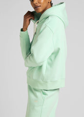 Lee Essential Hoodie Damska Bluza Logo Seaglass L53PLJ40 112320679