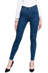 Damskie Spodnie Jeansowe Lee Ivy Dark Mono L32EPQXM 112107435