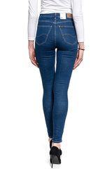 Damskie Spodnie Jeansowe Lee Ivy Dark Mono L32EPQXM 112107435