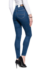 Damskie Spodnie Jeansowe Lee Ivy Dark Mono L32EPQXM 112107435