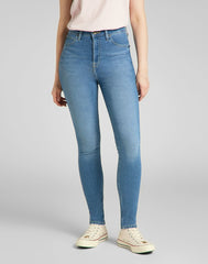 Damskie Spodnie Jeansowe Lee Ivy Light Daryl L32EPQQP 112139918