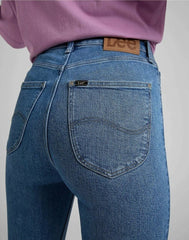 Lee Ivy Damskie Spodnie Jeansowe Light Wash L32EFAMR 112320158