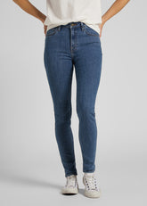 LEE IVY DAMSKIE SPODNIE JEANSOWE MID USED L32ESIVG 112107445