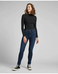 Damskie Spodnie Jeansowe Lee Ivy Worn Willow L32ETVVA 112143844