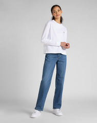 Spodnie Jeansowe Damskie Lee Jane Janet L34QBEWE 112322849