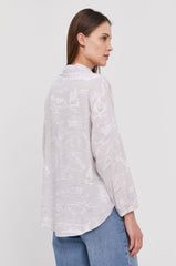 Lee Ls Resort Shirt Damska Koszula Materiałowa Lilac Hunt L49VZGQC 112111135