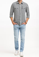 Spodnie Męskie Jeansowe Lee Luke Blue Sky Light L719ICC25 112331736