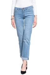 Lee Marion Straight Damskie Spodnie Jeansowe Light Lou L301QDXJ 112105884