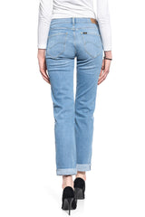 Lee Marion Straight Damskie Spodnie Jeansowe Light Lou L301QDXJ 112105884