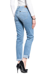 Lee Marion Straight Damskie Spodnie Jeansowe Light Lou L301QDXJ 112105884