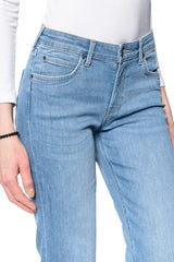 Lee Marion Straight Damskie Spodnie Jeansowe Light Lou L301QDXJ 112105884