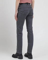 Spodnie Jeansowe Damskie Lee Marion Straight Moody Grey L301ODD42