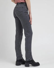 Spodnie Jeansowe Damskie Lee Marion Straight Moody Grey L301ODD42