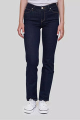 Lee Marion Straight Damskie Spodnie Jeansowe Rinse L301FRFH 112105808