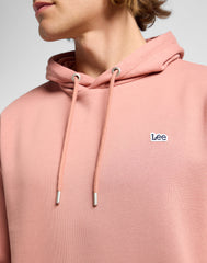 Lee Męska Bluza Z Kapturem Plain Hoodie Sepia 112363883