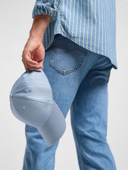 LEE MĘSKA CZAPKA Z DASZKIEM LEE ESSENTIAL CAP CONCRETE GRAY 112364304