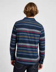 Męska Koszula Lee Clean Western Shirt Mood Indigo 112355750 L66R014445