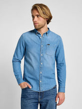 Męska Koszula Jeansowa Lee Button Down Bueller 112355641 L880008566
