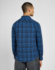 Męska Koszula Lee Button Down Blue 112355642 L880015617