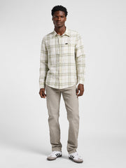 LEE MĘSKA KOSZULA LEE LEESURE SHIRT SAGE 112363903