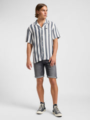 Lee Męska Koszula Resort Shirt Rivet Navy 112364214