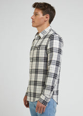 Męska Koszula Lee Leesure Shirt Ecru 112341768 L66N016990