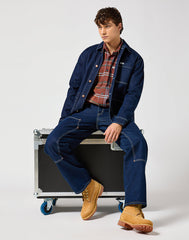 Męska Koszula Lee Non Frayed Plaid Shirt Picante 112357344 W5E6017434