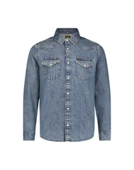 LEE MĘSKA KOSZULA REGULAR WESTERN SHIRT GREEN AURA 112355743 L66W008582