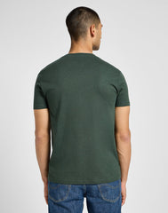 LEE MĘSKA KOSZULKA ULTIMATE POCKET TEE OLIVE NIGHT 112355560 L66J016192