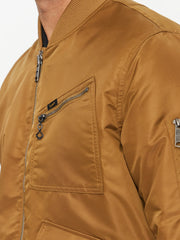 Lee Męska Kurtka Bomber Jacket Beige 112341653 L87G015048