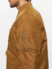 Lee Męska Kurtka Bomber Jacket Beige 112341653 L87G015048